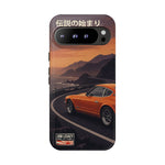 Datsun 240Z Classic JDM Sports Car Sunset Art Tough Phone Case