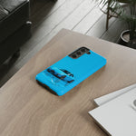 RX-7 Cyan Studio Phone Case Studio Color Match Car Art