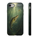 Walleye Fishing Night Bite Tough Phone Case