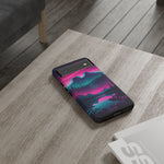 2 Rounds Canada Retina Artwork Vaporwave Phone Case – Landscape Aesthetic