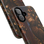 Tabby Cat on Christmas Tree phone case | Tough Case