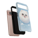 Samoyed Kawaii Snowball Chibi Art Tough Phone Case