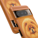 Chow Chow Kawaii Lion Mane Pet Dog Art Tough Phone Case