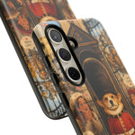 Corgi Royal Guard phone case | Cute British corgi soldier illustration