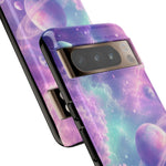 Pastel Galaxy Planet Vaporwave Art Tough Phone Case