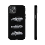 Silver Prelude Sports Coupe Tough Phone Case for JDM Fans