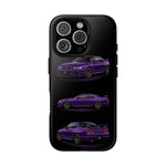 Purple R33 Skyline GTR JDM Sports Car Phone Case Tough Multi View