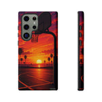Basketball Court Sunset Phone Case | Tough Phone Case