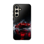 Z06 C8 Phone Case, Red Smoke Studio Reflection Cover