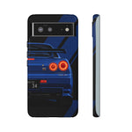 R34 Skyline Afterburner Rear GT-R Tough Phone Case for JDM Fans