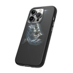 Tarpon Fishing Phone Case, Saltwater Portrait Black Cover, Gift