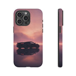 C8 Corvette Silhouette Pastel Horizon Case