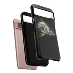 Snook Fishing Phone Case, Saltwater Portrait Black Cover, Gift