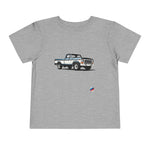 1979 Ford F250 Pickup Truck Toddler T-Shirt Vintage Graphic Tee Blue White