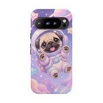Cute Astronaut Pug Phone Case | Space Puppy Galaxy Stars