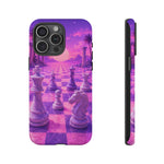 Pastel Chess Infinite Board Vaporwave Art Tough Phone Case