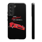 1991 Camaro Heartbeat Red Muscle Car Tough Phone Case Cover