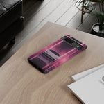 Countach Neon Wedge Phone Case Retro Supercar Tough Case