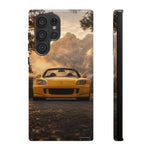 S2000 Phone Case, Yellow JDM Roadster Foggy Mountain Pass Cover