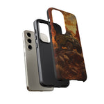 Land Cruiser FJ40 Classic 4x4 Red Rock Canyon Art Tough Phone Case