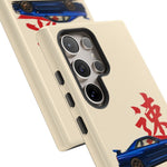 R34 Skyline Red Kanji Minimal Tough Phone Case