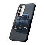 1969 Camaro SS Black Overhead Tough Phone Case Cover Gift Art