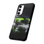 Lime Green 2022 GT500 Phone Case, Smoke Studio Reflection Cover