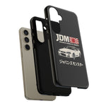 R34 Skyline GT-R JDM Rising Sun Tough Phone Case Cover Gift