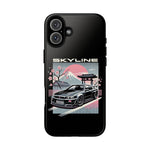 R34 Skyline GT-R Sakura Mountain JDM Tough Phone Case Gift