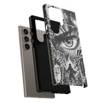 Manga Speed Lines Art Tough Phone Case