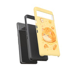 Orange Tabby Loaf Kawaii Chibi Pet Cat Art Tough Phone Case
