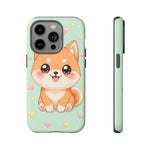 Shiba Inu Kawaii Chibi Smile Pet Dog Art Tough Phone Case
