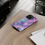 Pastel Galaxy Planet Vaporwave Art Tough Phone Case