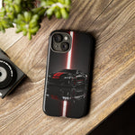 Camaro ZL1 Phone Case, Black Red Racing Stripe Studio Cover, Gift