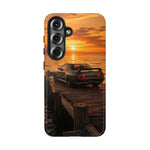 Sunset Skyline R32 on Pier phone case | Tough Covers