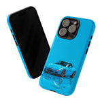 RX-7 Cyan Studio Phone Case Studio Color Match Car Art
