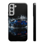Camaro ZL1 Phone Case, Blue Track Smoke Studio Cover