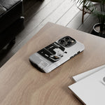 White GT500 phone case | Sports Car Reflection