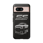 White SS Camaro reflection phone case | Car muscle car phone case