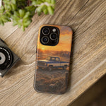 73 Chevy C10 Square body Truck Two-Tone Sunrise Tough Phone Case