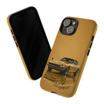 Antique Gold Fairlady Z Phone Case, Classic JDM Tough Cover