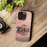 1957 Chevy Bel Air Blush Cream Tough Phone Case for Classic Car Fans