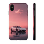White FD RX-7 Blush Pink Sky Tough Case