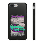 R32 Skyline GT-R Manga Style JDM Tough Phone Case Cover Gift