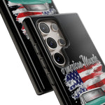 American Muscle Pickup Phone Case | Vintage Truck, American Flag