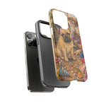 Guilty French Bulldog Phone Case, Confetti Watercolor Cover