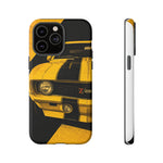 Z28 Yellow Camaro Retro Poster Tough Phone Case