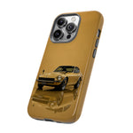 Antique Gold Fairlady Z Phone Case, Classic JDM Tough Cover