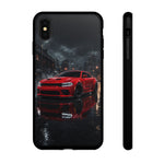 Charger Hellcat Widebody Red Rain Art Phone Case