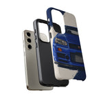 R34 Skyline GT-R Bayside Blue Tough Phone Case for 90s JDM Fans